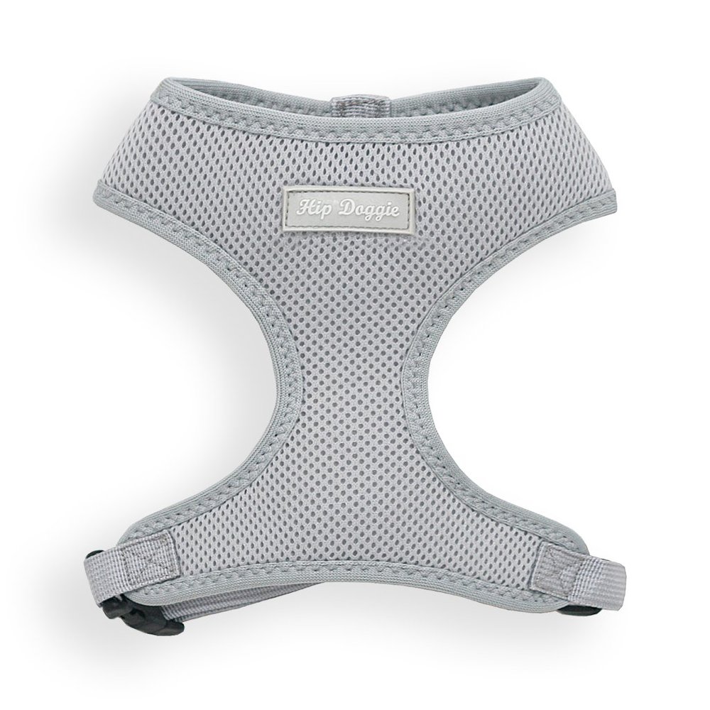 Ultra Comfort Harness Vest - Gray with Black Webbsing